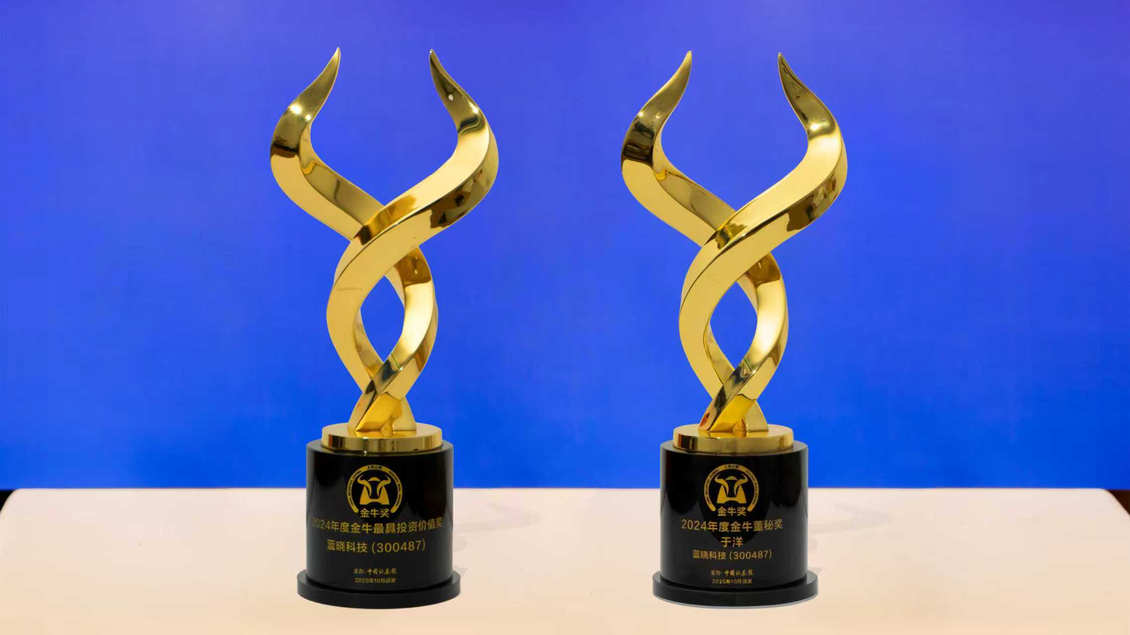 蓝晓科技荣获中国证券报 “2024年度最具投资价值奖” 蓝晓科技荣获中国证券报 “2024年度最具投资价值奖”